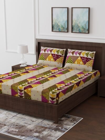 TWILL COTTON MULITCOLOR BEDSHEET