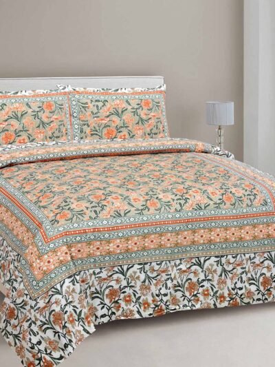 Jaipur bedsheet- Jaipur print, floral print