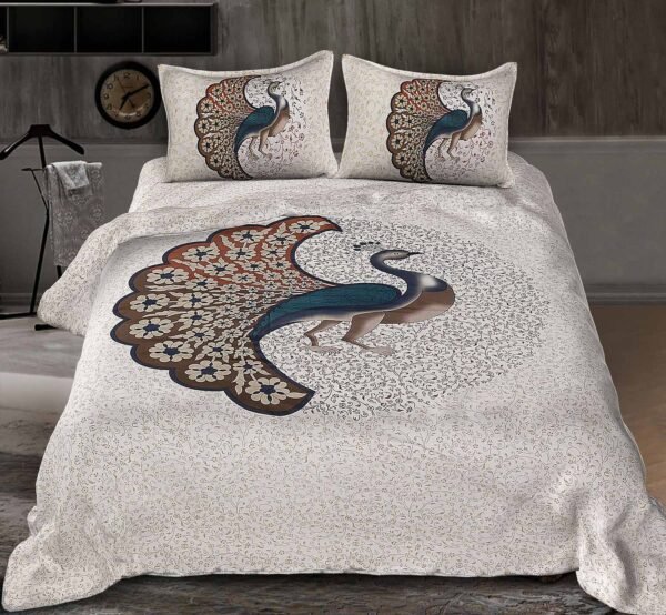 traditional print jaipuri bedsheet online
