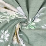 Diva - Soft Glace Cotton King Size Bed Sheet Set (Pastel Green)