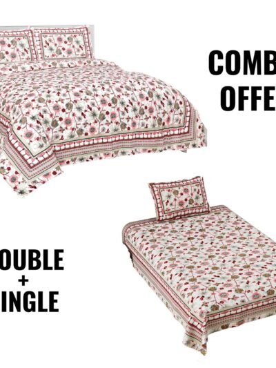 double bedsheet combo