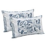 Tulip- Jaipur Printed 210 TC Pure Cotton Double Bed Sheet with 2 Pillow Covers