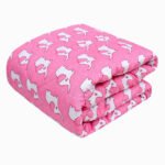 Jumbo Pink Single Bed Comforter For Kids (100% Cotton, Reversible Prints)