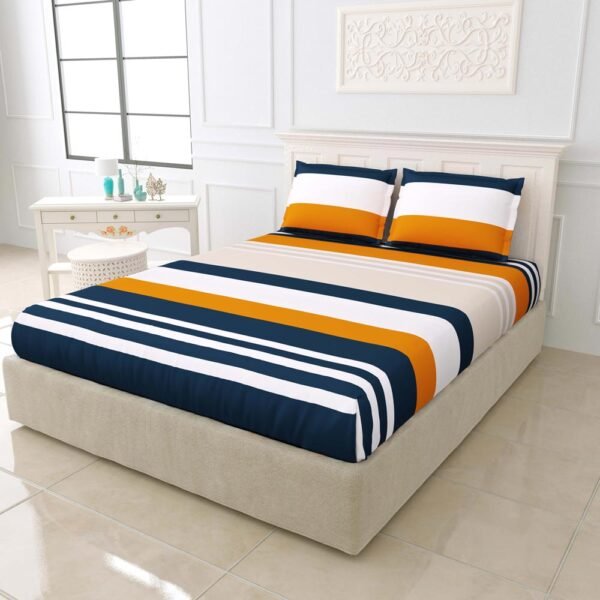 Diva - Soft Glace Cotton King Size Bed Sheet Set