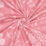 Diva - Soft Glace Cotton King Size Bed Sheet Set (Cherry Pink)