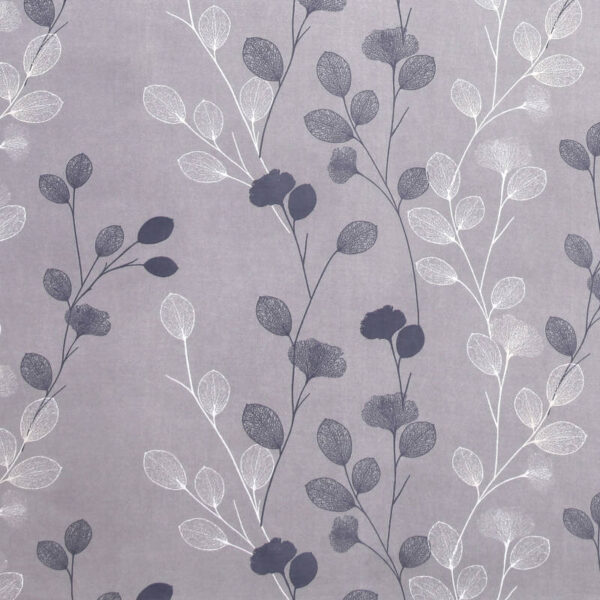 Diva - Soft Glace Cotton King Size Bed Sheet Set (Silver Gray)
