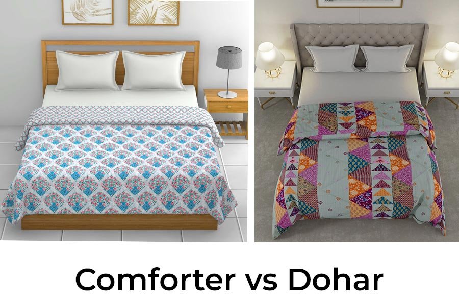 Comforter vs Dohar, Differences, better option and where to buy?
