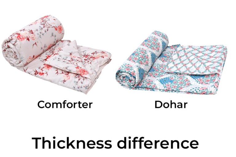 Difference Between Dohar And Comforter