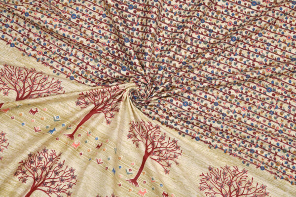 Cocoon- Paisley Prints Cotton Bed Sheet with 2 Pillow Covers, King Size