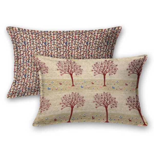 Cocoon- Paisley Prints Cotton Bed Sheet with 2 Pillow Covers, King Size