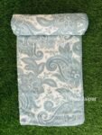 Paisley Print Mulmul Cotton Dohar for Single Bed - (60*90 inches) - Gray, Blue- Urban Jaipur