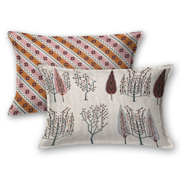 Cocoon- Paisley Prints Cotton Bed Sheet with 2 Pillow Covers, King Size