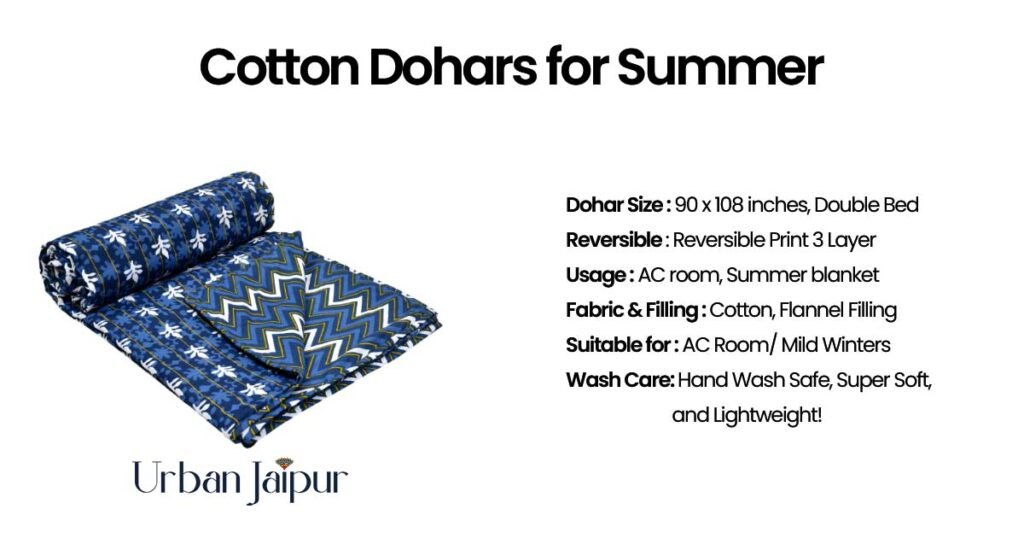 cotton dohar for summer 