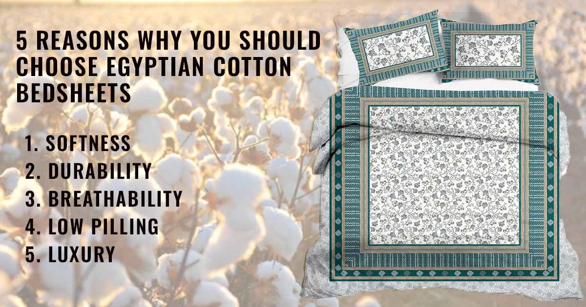 reasons why you should go for egyptian cotton