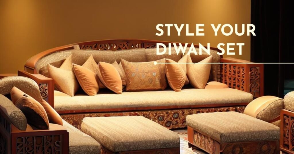 how to style your diwan set