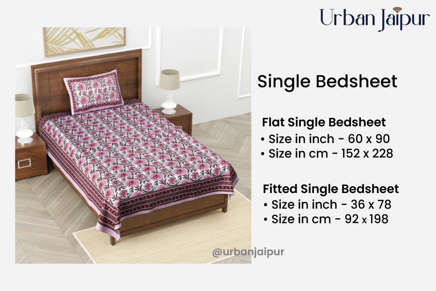 Buy Best Quality Bed Sheets Online, Single Bed Sheet