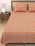 Ajrakh Print Double bedsheet - Urban Jaipur