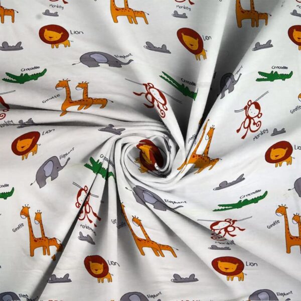 Jaipuri Dohar: Pastel Blue Camel Print Double Size Dohar/AC Blanket