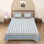 jaipur print double bedsheet - under 999