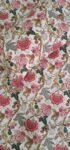 Anokhi - Floral Print Bedsheet (70x100 inches) with 2 Pillow Cover - White, Red