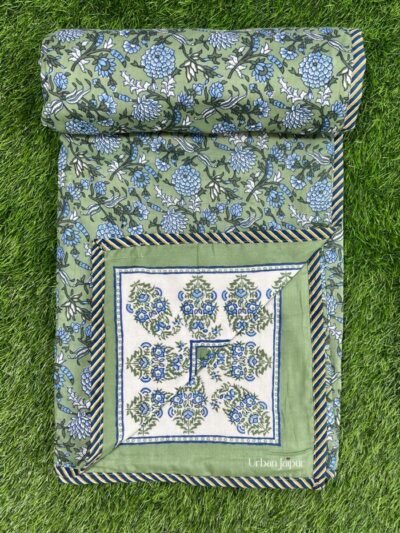 Single Bed 3 Layer Cotton Dohar – Soft, Durable & Easy Wash Summer Blanket