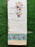 Floral Print Mulmul Lightweight Cotton Dohar Blanket for Double Bed – Multicolor