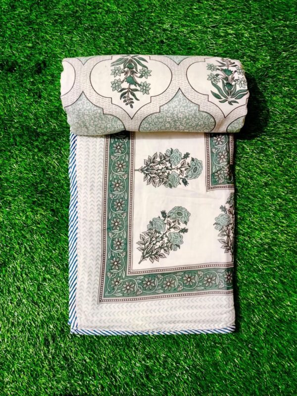 green jaal dohar for double bed