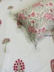 Harmony - Block Print 300 TC Percale Cotton King Size Bedsheet