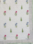 Neelanshi Block Printed Cotton Mulmul Jaipuri Razai