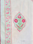 Trivritta- Hand Block Print Pure Cotton Muslin Dohar - Reversible