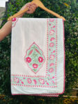 Trivritta- Hand Block Print Pure Cotton Muslin Dohar - Reversible