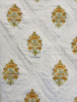 Kusumit Block Printed Cotton Muslin Quilt