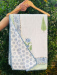 Neelima Block Printed Cotton Muslin Block Printed Dohar for All Seasons