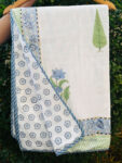 Neelima Block Printed Cotton Muslin Block Printed Dohar for All Seasons