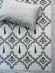 Harmony- Block Print Bedsheet for Single Bed with 1 Pillow Cover (60x90 Inches)