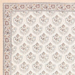 Elite - Jaipuri Pure Cotton King Size Bedsheet - Royal Jaal Print, Beige