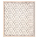 Elite - Jaipuri Pure Cotton King Size Bedsheet - Royal Jaal Print, Beige