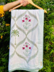 Summer Breeze Hand Block Mulmul Cotton Dohar for Single Bed - All Seasons