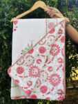 Floral Harmony - Reversible Print Mulmul Cotton Dohar for Summer