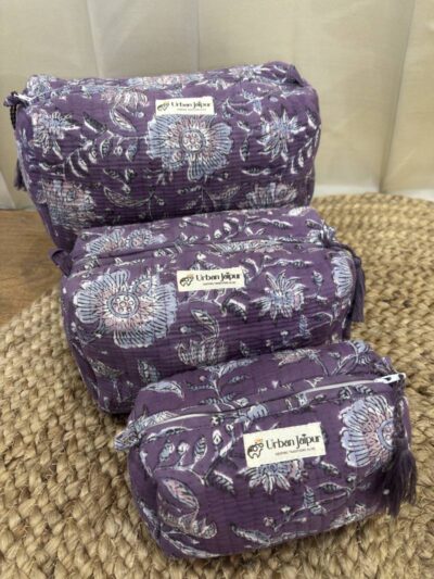 Set of 3 Multipurpose Pouch (large, medium and small)