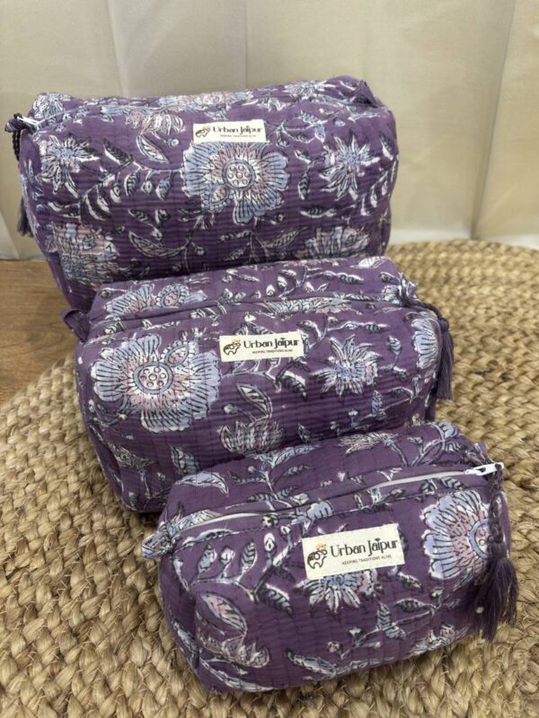 Set of 3 Multipurpose Pouch (large, medium and small)