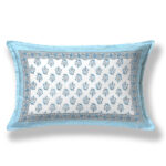 Jaipuri Print Single Cotton Bedsheet Set – 60x90 inches, Includes 1 Pillow Cover