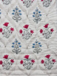 Jaipuri Hand Block Winter Razai – 3 kg Pure Cotton Filled King Quilt