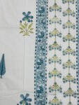 Harmony – Percale Cotton King Size Bedsheet in Soothing Florals