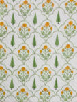 Suvarna – Hand Block Printed Jaipuri Quilt Double Bed (90x108 IN)