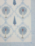Harmony – Percale Cotton Bedsheet with Tropical Tree & Vine Jaal