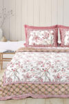 Rangriti – Jaipuri Sanganeri Print Bedsheet in Pure Cotton (King Size | 100x108 IN)