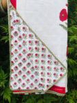 Amaltaas – Floral Hand Block Printed Pure Cotton Double Bed Dohar