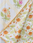 Amaltaas – Floral Hand Block Printed Pure Cotton Double Bed Dohar