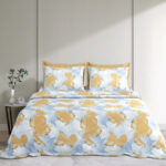 Marbella- Premium Cotton King Size Bedsheet (108x108 Inches) | Patchy Prints